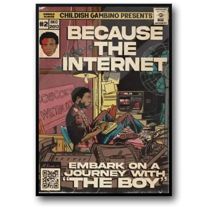 Childish Gambino | Because The Internet | Stripstijl