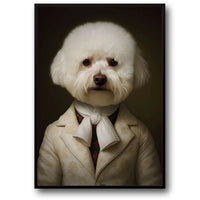 VINTAGE SUIT BICHON FRISE