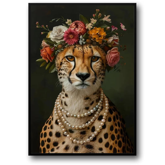 Jungle Koninklijkheid | Parel en Poot | Luxe Mode Kunst