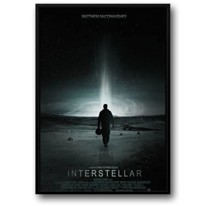 Interstellares Poster | Nordischer Stil | Weltraum-Science-Fiction | Leinwandgemälde | Wandkunst | Wohndekor
