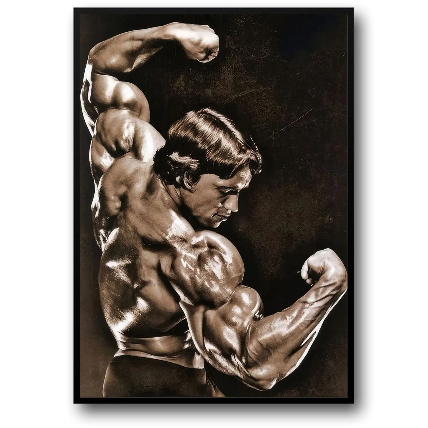 Arnold Schwarzenegger | Motivationsposter fürs Fitnessstudio