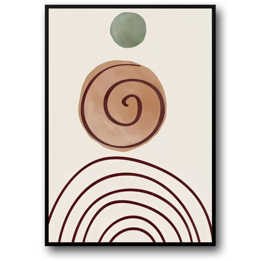 Goldene Strahlen | Botanischer Minimalismus