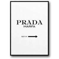 Prada Marfa | Moderne minimalistische Modekunst
