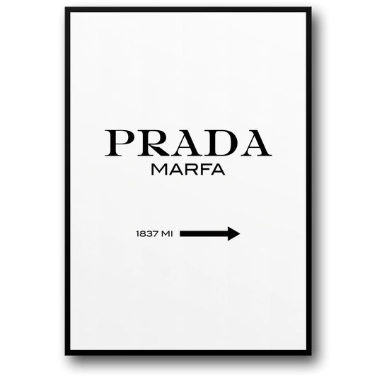 Prada Marfa | Moderne minimalistische Modekunst