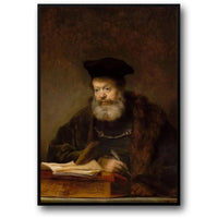 Rembrandt | Der Gelehrte am Rednerpult | 1641 Klassisches Kunstwerk