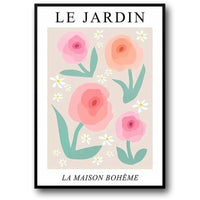 Les Fleurs | Bunter Mohngarten