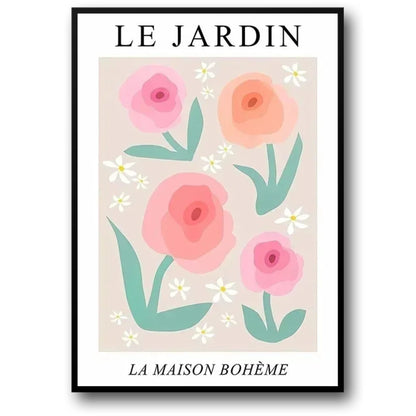 Les Fleurs | Klaprozen Tuin | Kleurrijke Bloemkunst