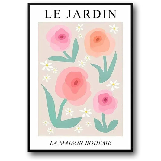 Les Fleurs | Bunter Mohngarten