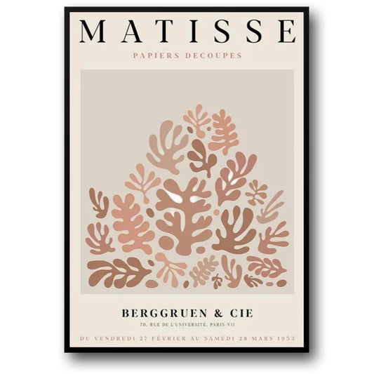 Matisse Herfstbos | Levendige Abstracte Natuur