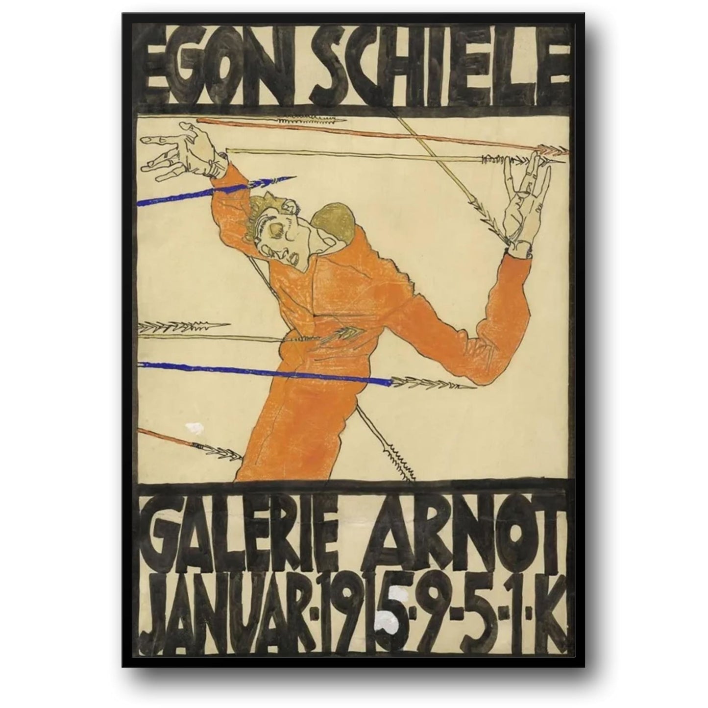 Egon Schiele | Expressieve Art Nouveau