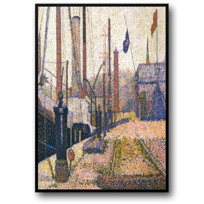 George Seurat | La Maria, Honfleur | Impressionistische Kunst