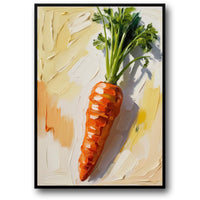 Karottenkunst | Lebendige Küchendekoration