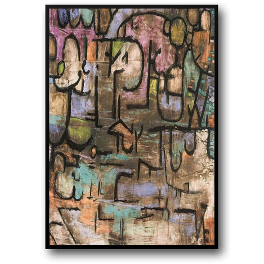 Paul Klee | Nach der Sintflut | Abstrakte Grafik