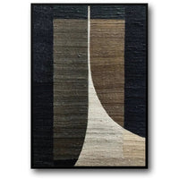 Warmer Minimalismus | Abstrakte Wandkunst | Dezente Farbtöne