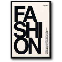 Moderne Modetypografie | Inspirierende Worte