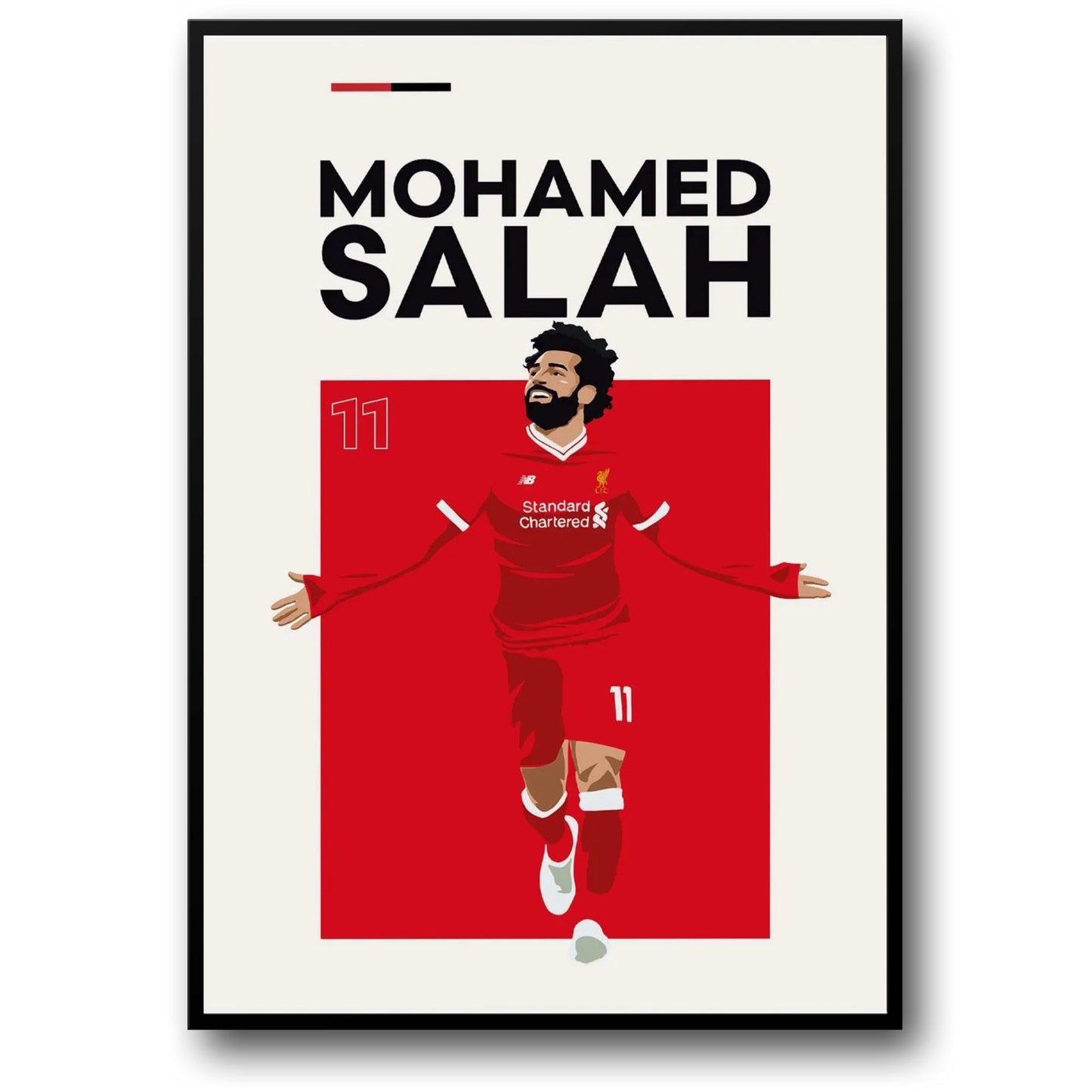 Mohamed Salah | Voetbalster Kunstwerk