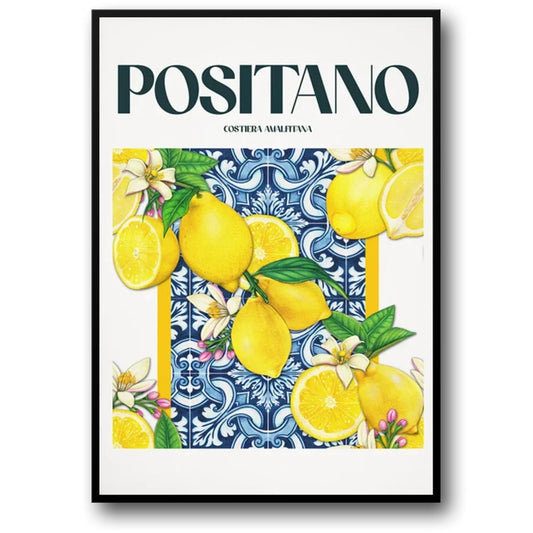 La Dolce Vita | Positano Citroenen | Mediterraanse Kunst