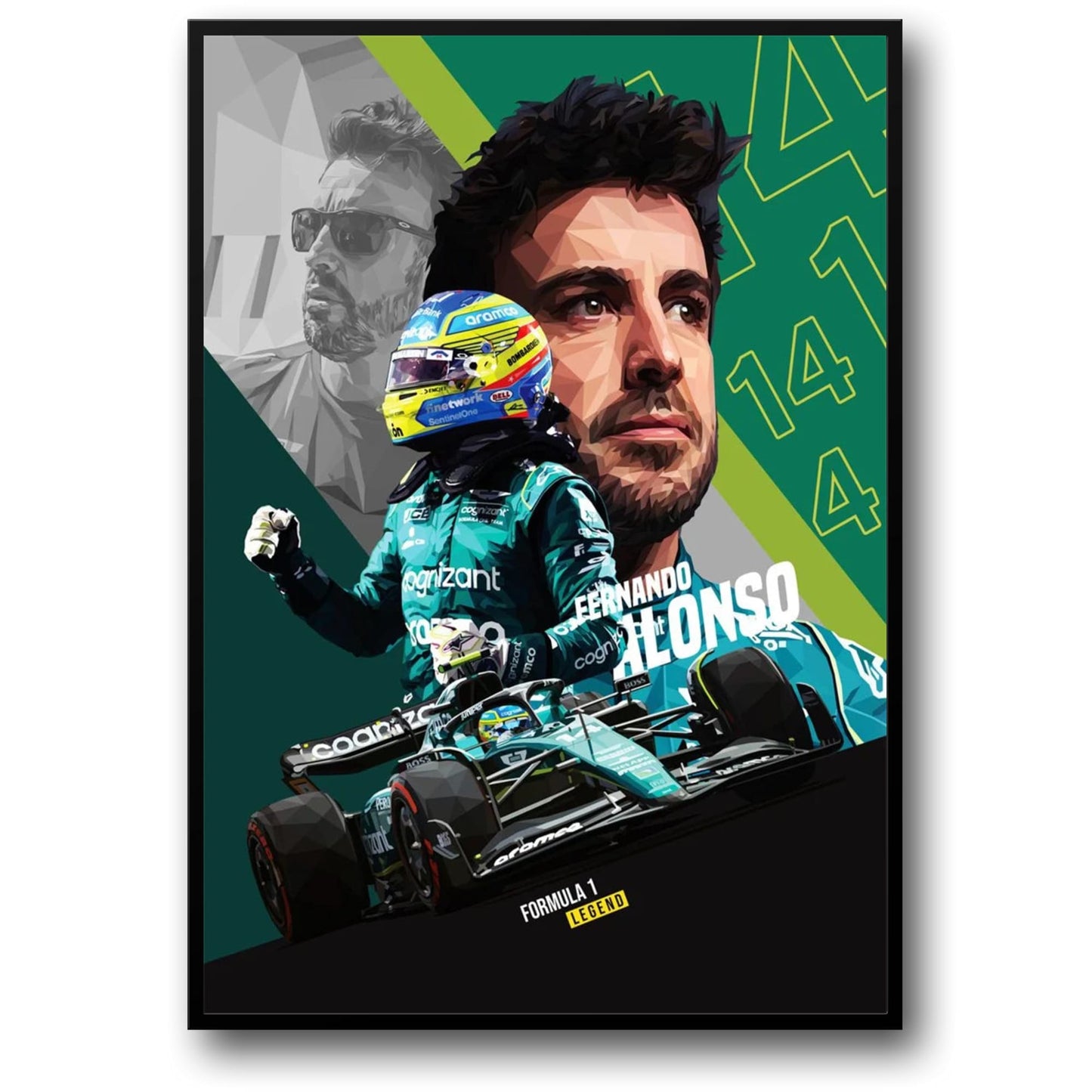 Fernando Alonso | Aston Martin Racing Helm