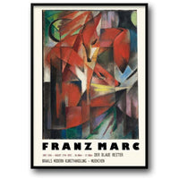 Franz Marc | Die Füchse | Lebendige Tierkunst