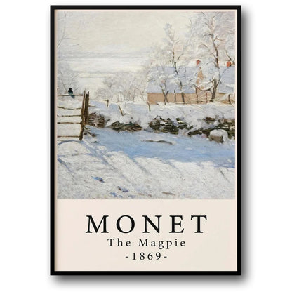 Claude Monet | De Ekster 1869 | Meesterwerk Serie