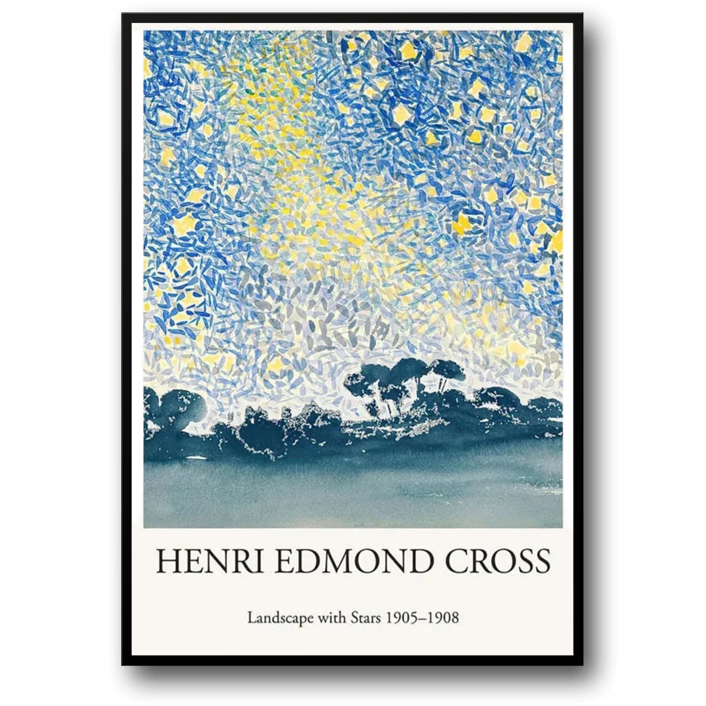 Henri-Edmond-Kreuz | Landschaft mit Sternen