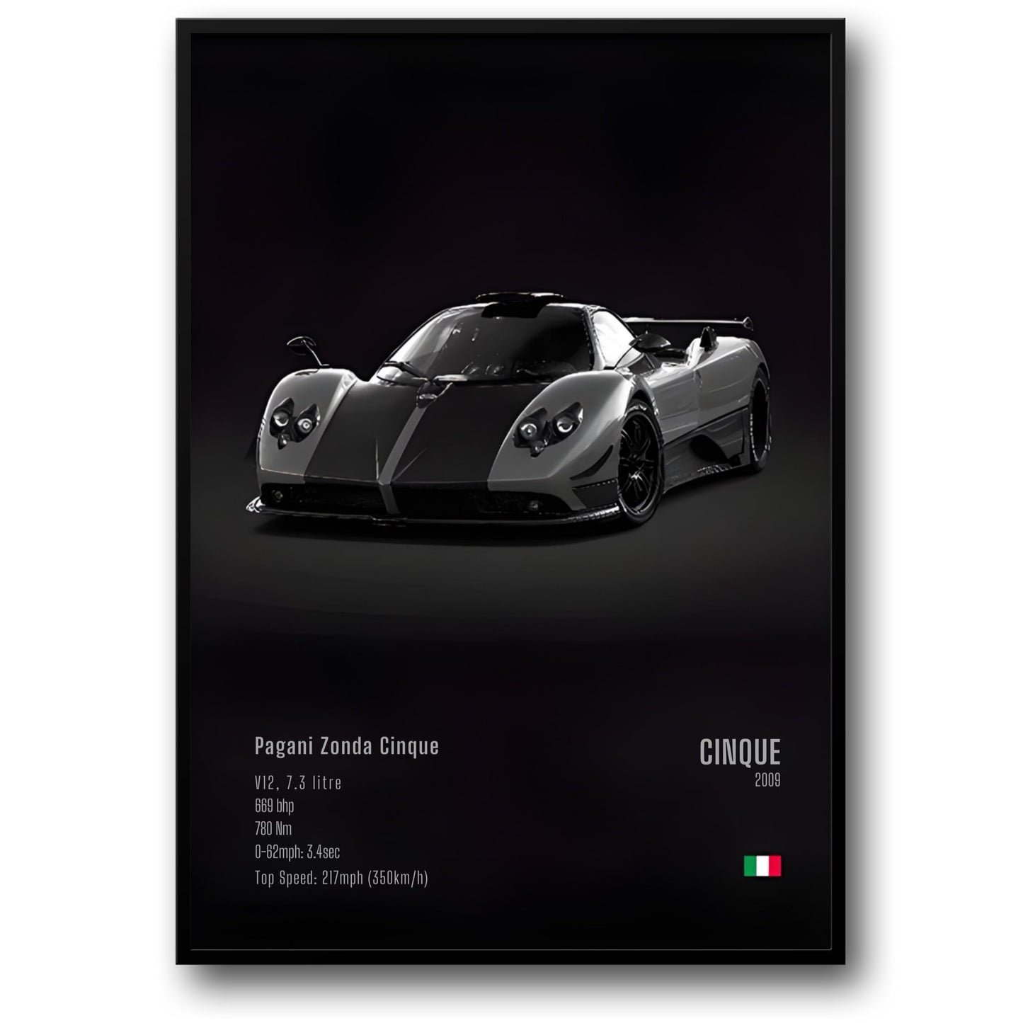 Pagani Zonda Cinque | Exclusief Ontwerp | Technisch Eerbetoon