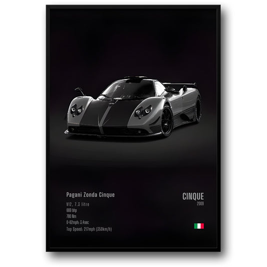 Pagani Zonda Cinque | Exclusief Ontwerp | Technisch Eerbetoon
