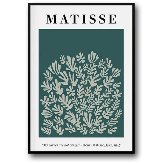 Henri Matisse | Meine Kurven sind nicht verrückt | Künstlerisches Design