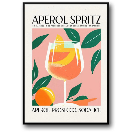 Aperol Spritz Cocktail | Lebhafter Partydruck
