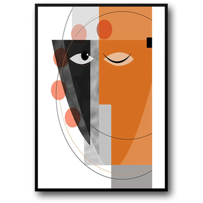 Whispers in Color | Abstract Art Poster | Vibrant Wall Decor | Home & Garden | Artwork for Living Room | Colorful Visual Art Print