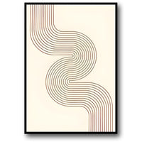 Monochrome Meereswellen | Moderne Küstenlandschaft