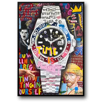 Rolex Pepsi Graffiti | Ausdrucksstarke Uhrenkunst