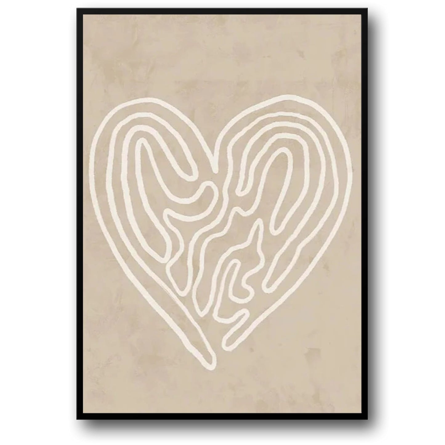 Echoes in Line | Abstract Art Poster | Modern Wall Decor | Minimalist Design | Home & Garden Artwork | Stunning Visual Print