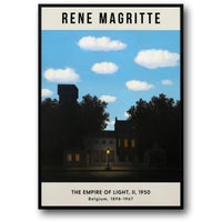 René Magritte | Das Reich des Lichts II | Surrealismus