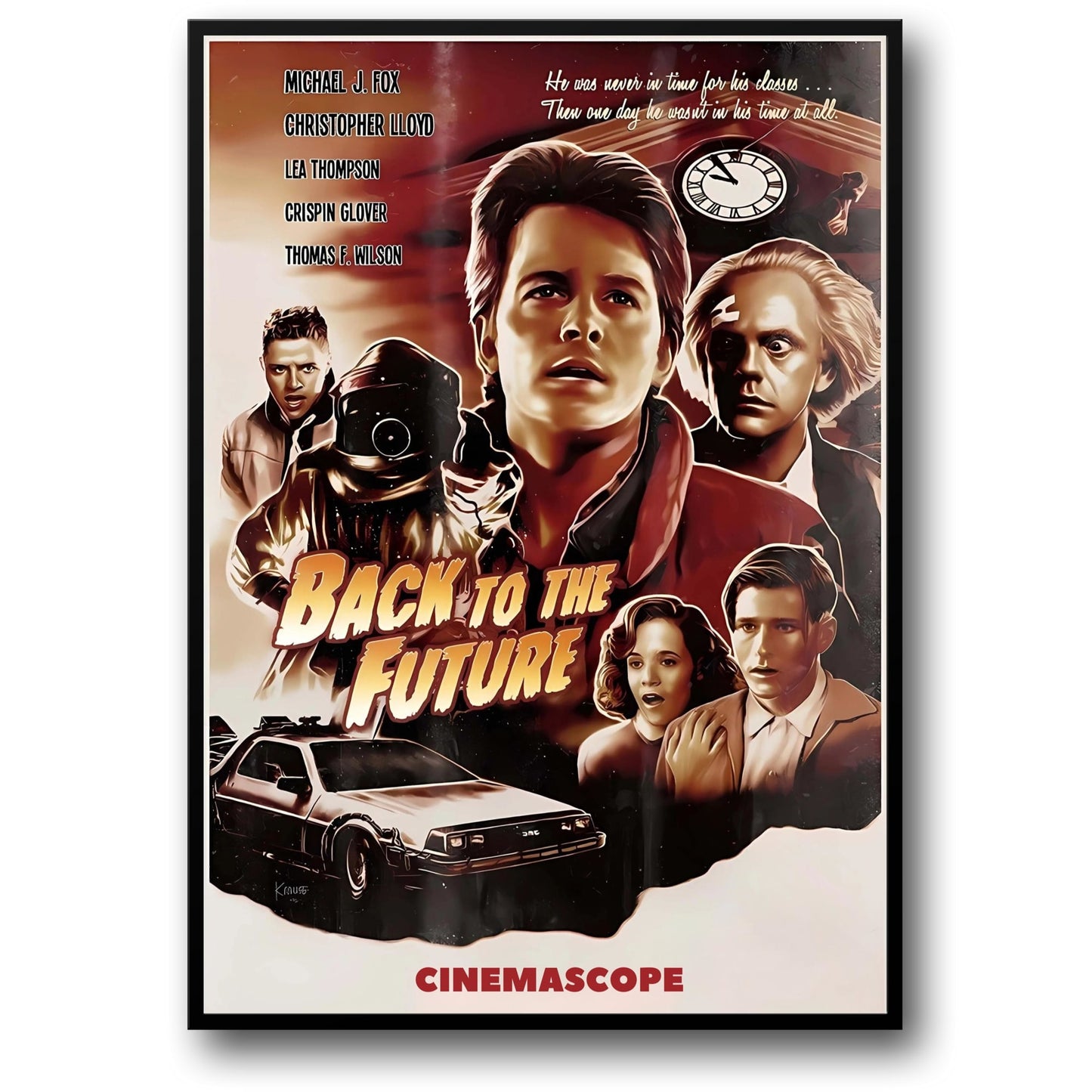 Back to the Future | Retro Film Poster