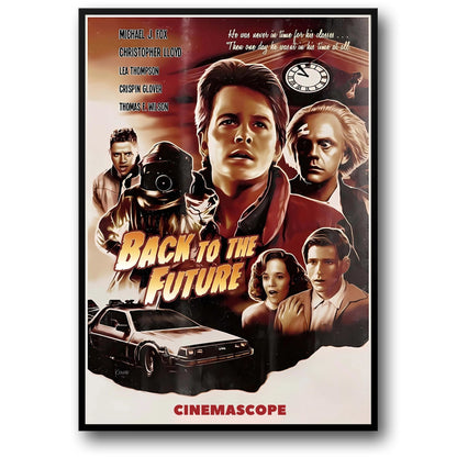 Back to the Future | Retro Film Poster