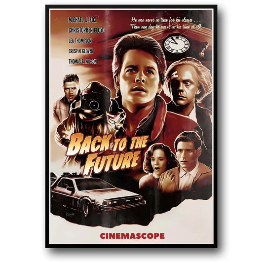 Back to the Future | Retro Film Poster