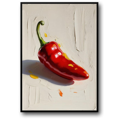 Kleurige Paprika Illustratie | Moderne Keuken Decor