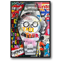 Graffiti-Kunst | Hommage an die Rolex Daytona | Urbaner Stil