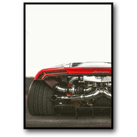 LAMBORGHINI REAR VIEW