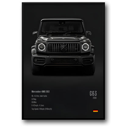 Mercedes G63 | Eerbetoon aan Technische Uitmuntendheid