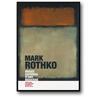 Mark Rothko | Creme und Rot auf Schwarz | Moderne abstrakte Kunst
