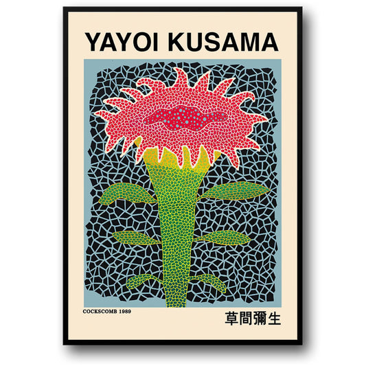 Yayoi Kusama | Hahnenkamm | Lebendige moderne Kunst