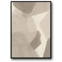 Abstrakter Minimalismus | Geometrische Kunst | Neutrale Farben