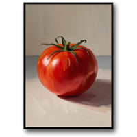 Saftige Tomate | Moderne Küchenillustration