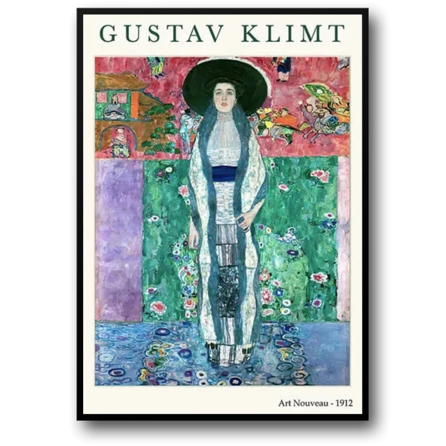 Gustav Klimt | Adele Bloch-Bauer II | Schilderkunst Reproductie