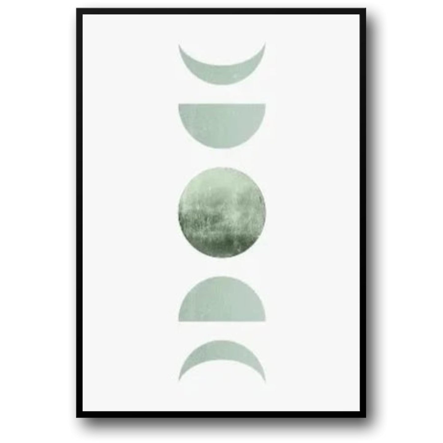 Harmonisches Grün | Moderne botanische Kunst