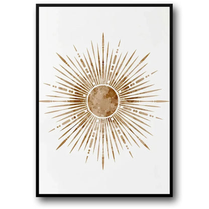 Modern Mandela | Colorful Abstract Art Poster | Decorative Wall Hanging | Contemporary Home Decor