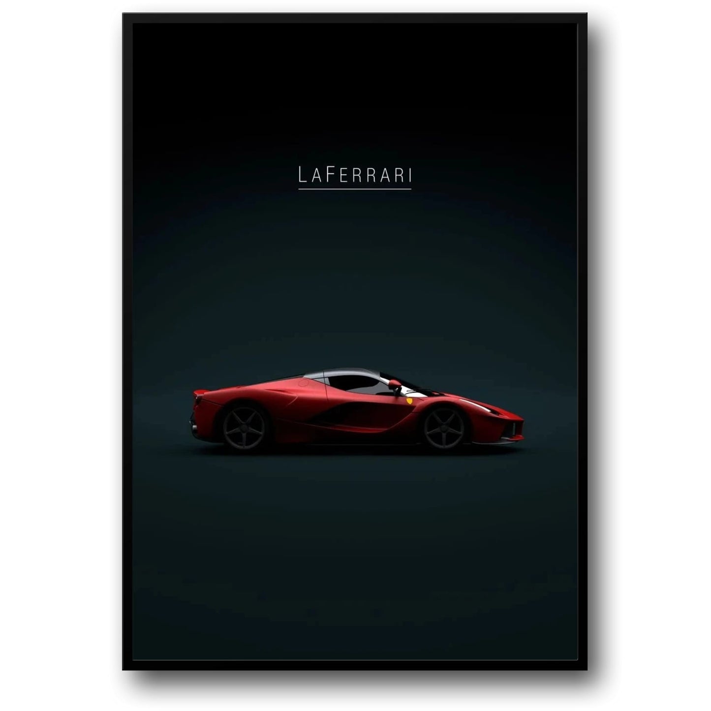 Ferrari Laferrari Poster | Automotive Legends Tribute | Home Decor Wall Art | High-Quality Print
