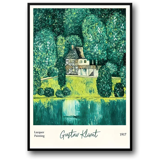 Klimt Tuinbomen | Decoratief Kunstwerk